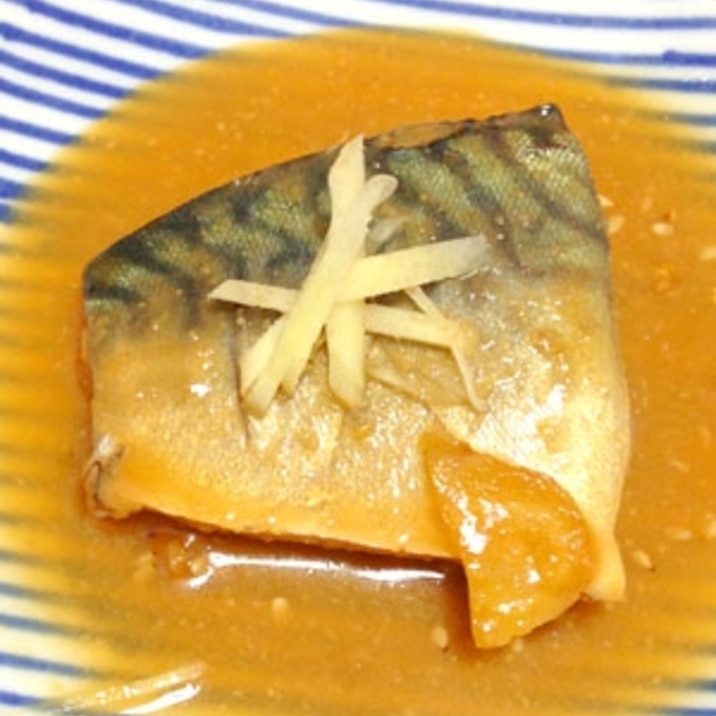 簡単!フライパンでさばの力士味噌煮